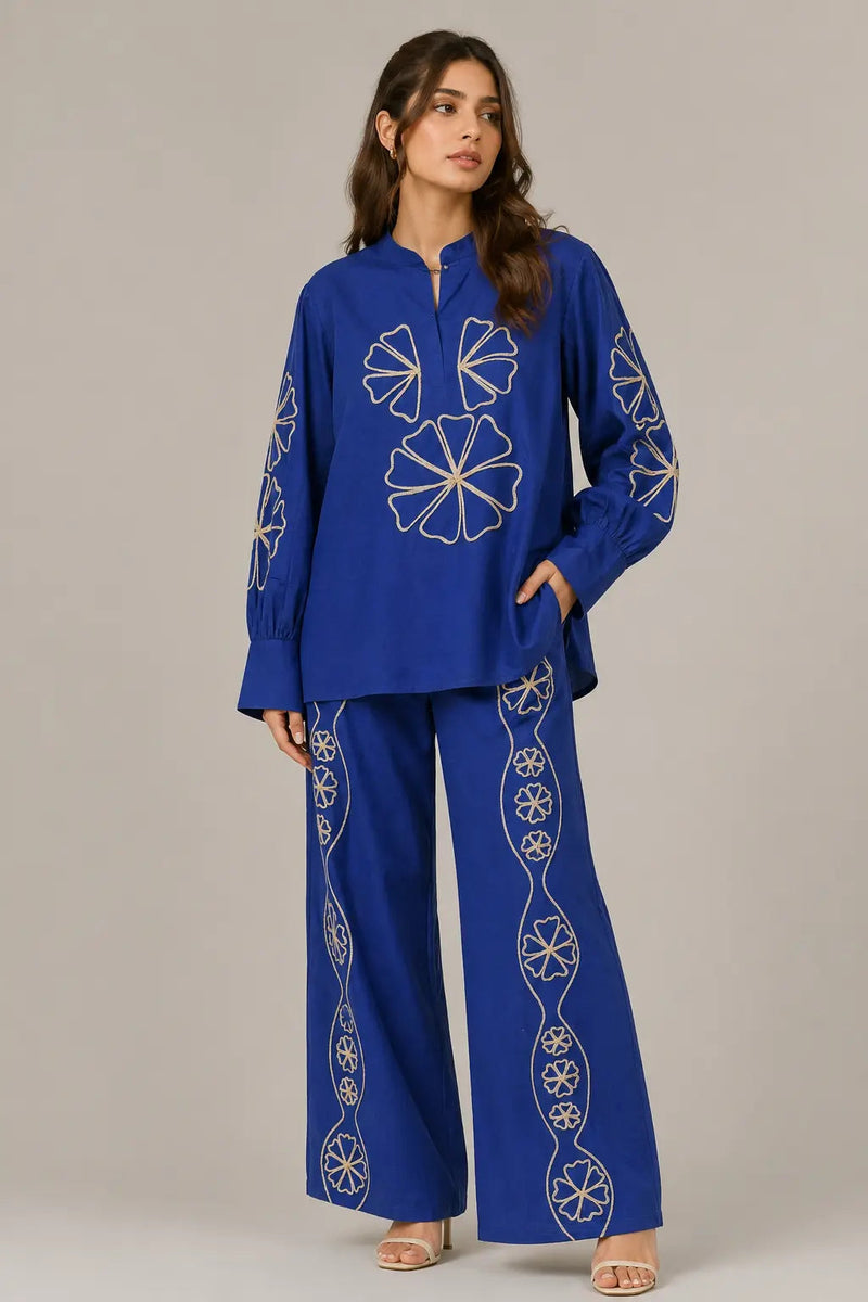 Embroidered Co-ord Set
