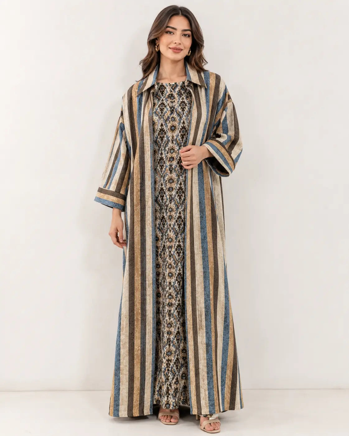 Two-Piece Kaftan - Blue