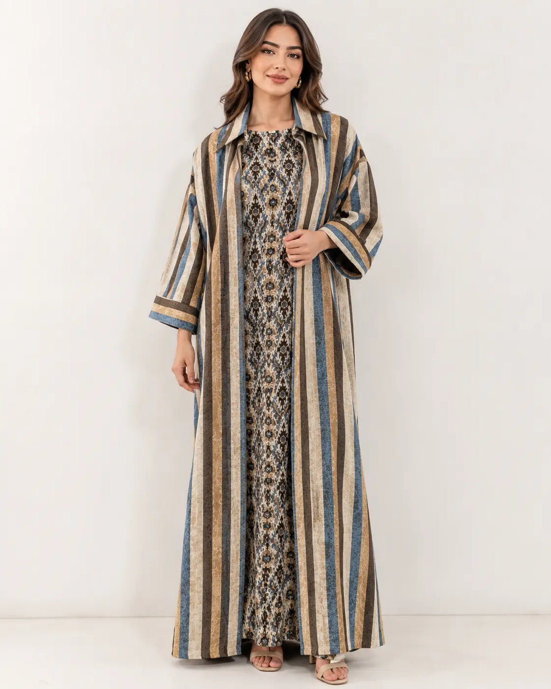 Two-Piece Kaftan - Blue