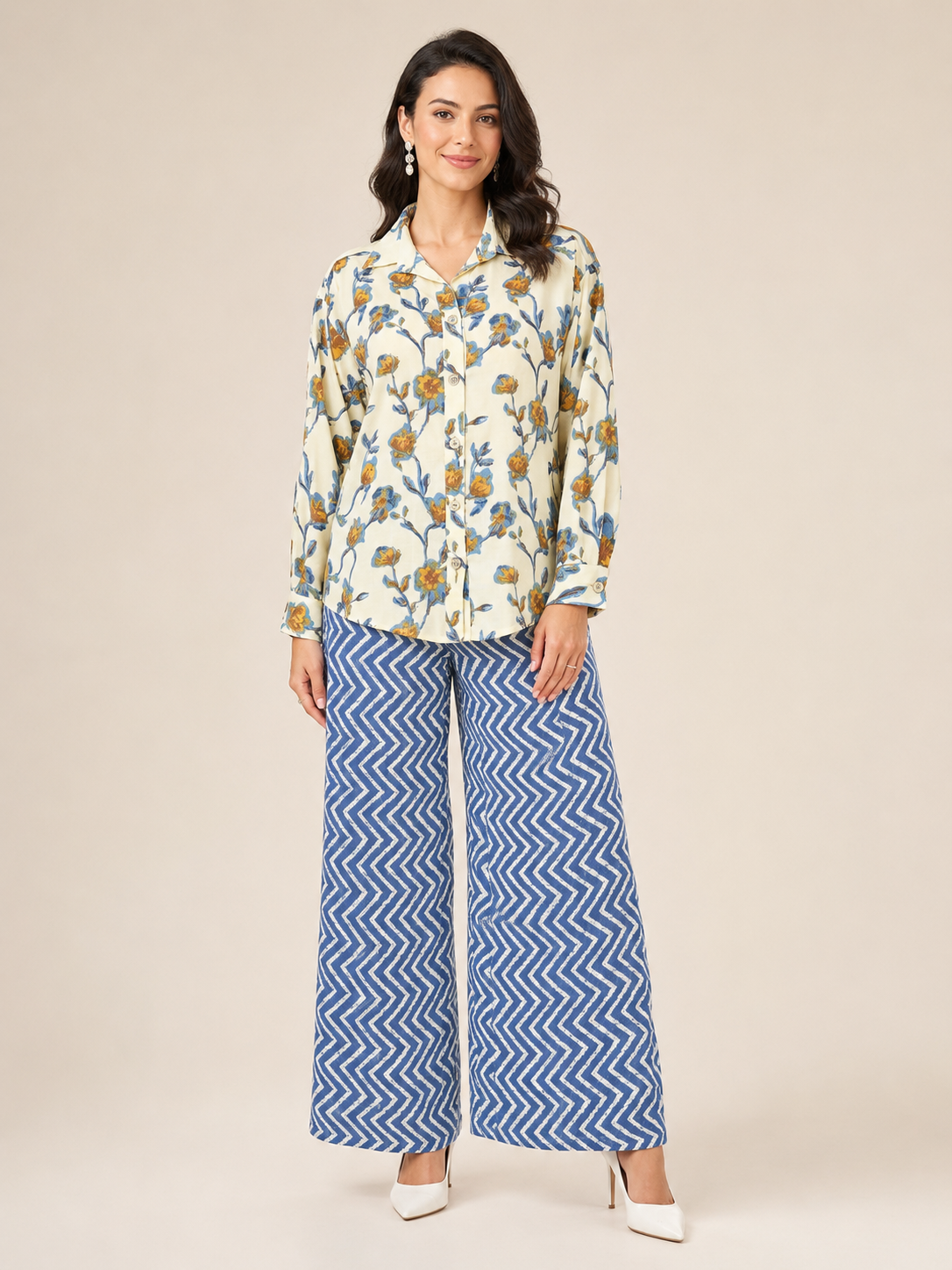 Co-ord Set - Cornflower