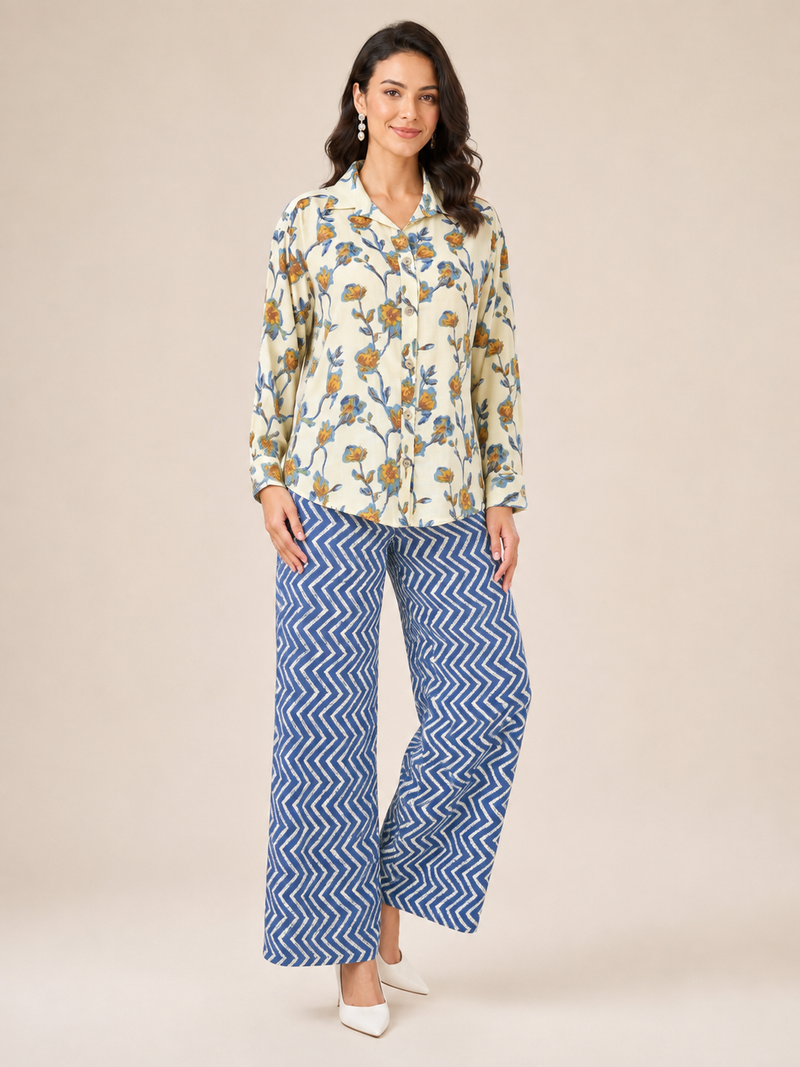 Co-ord Set - Cornflower