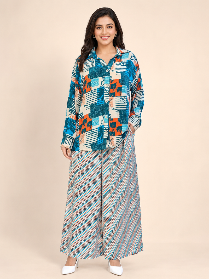 Co-ord Set - Lagoon