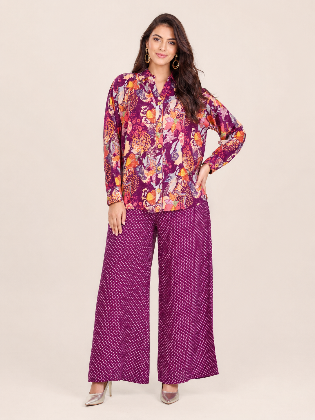 Co-ord Set - Magenta