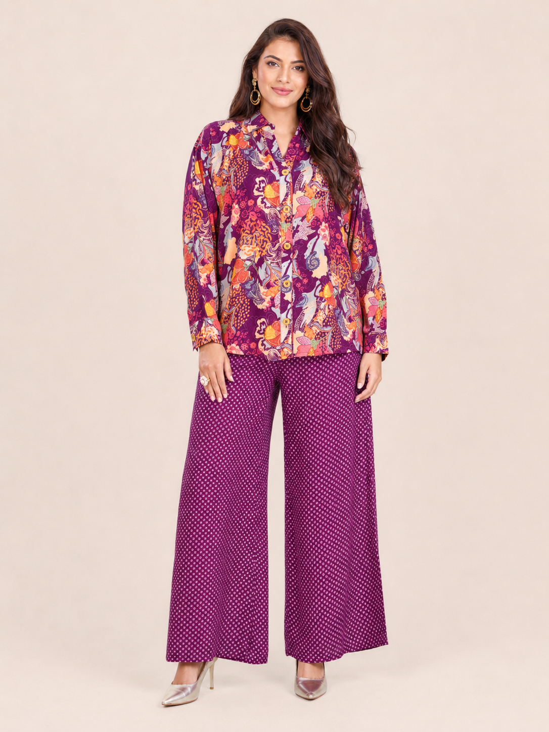 Co-ord Set - Magenta