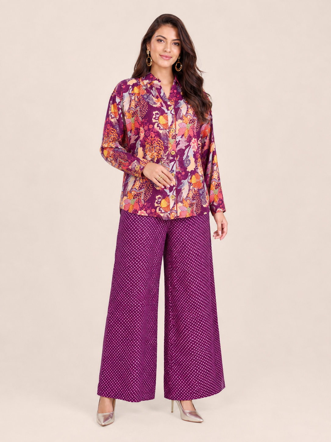 Co-ord Set - Magenta