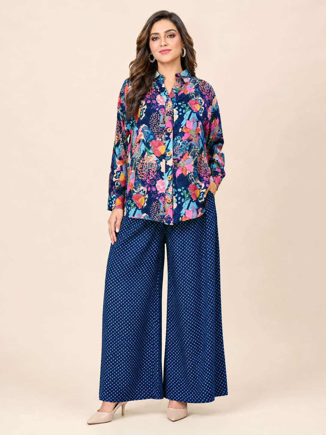 Co-ord Set - Navy