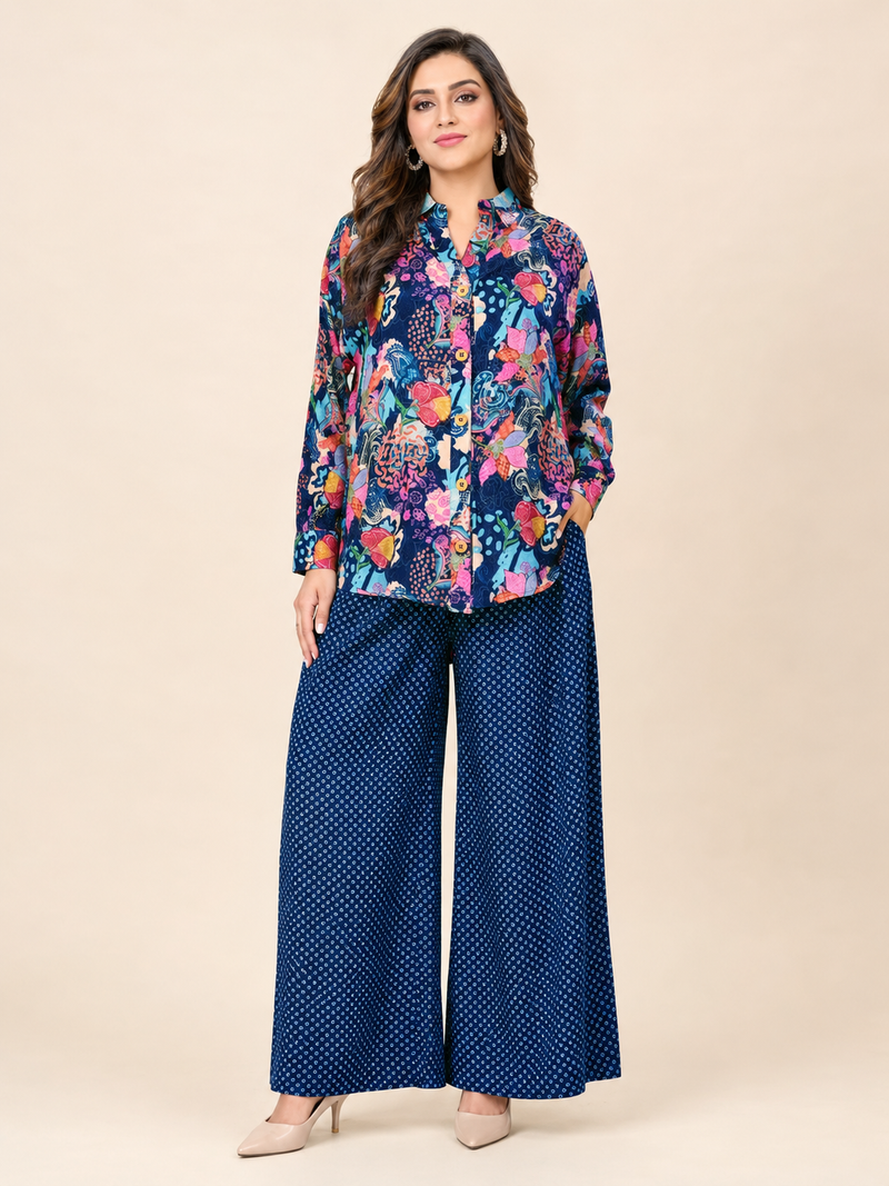 Co-ord Set - Navy