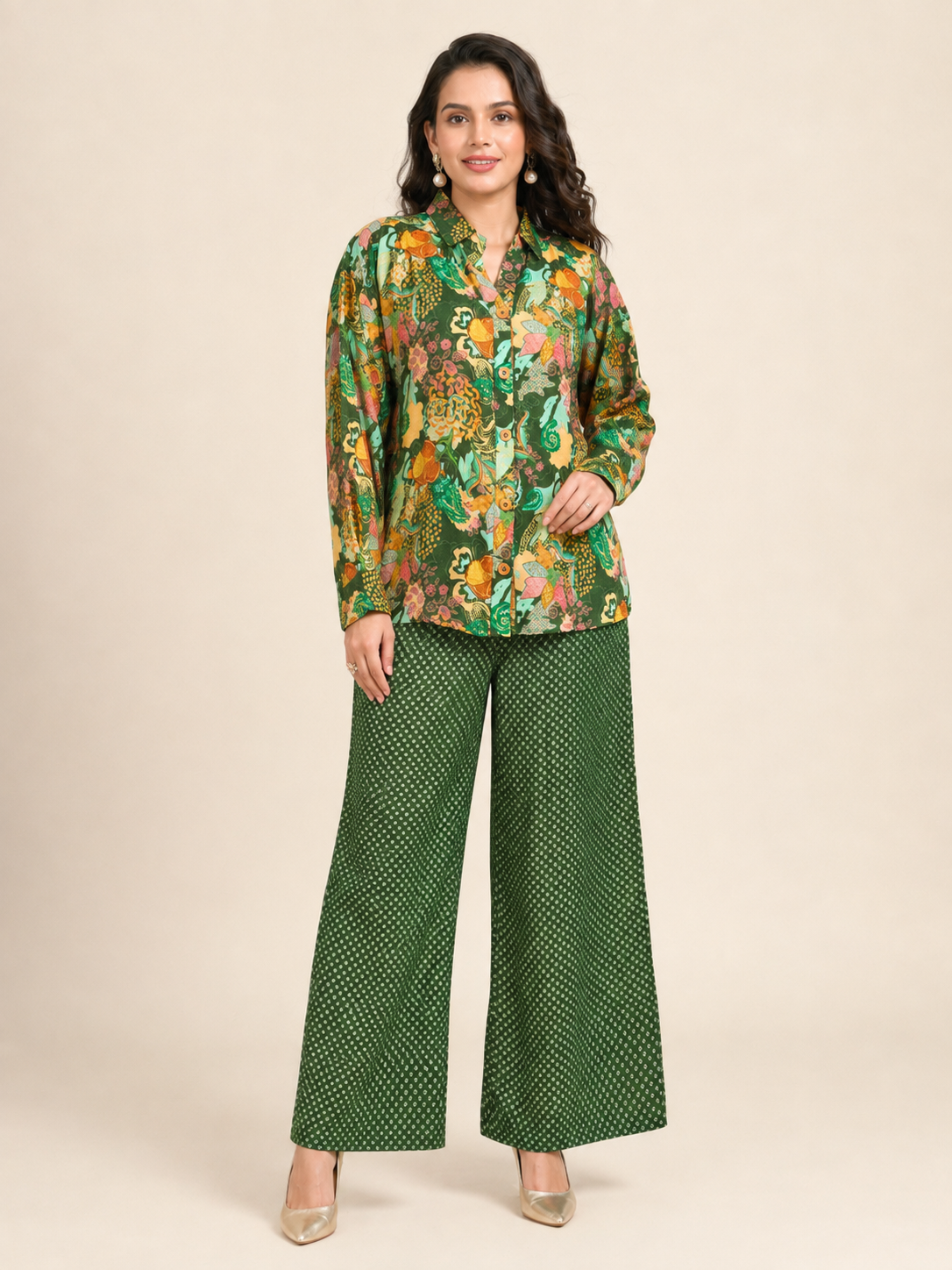 Co-ord Set - Palm