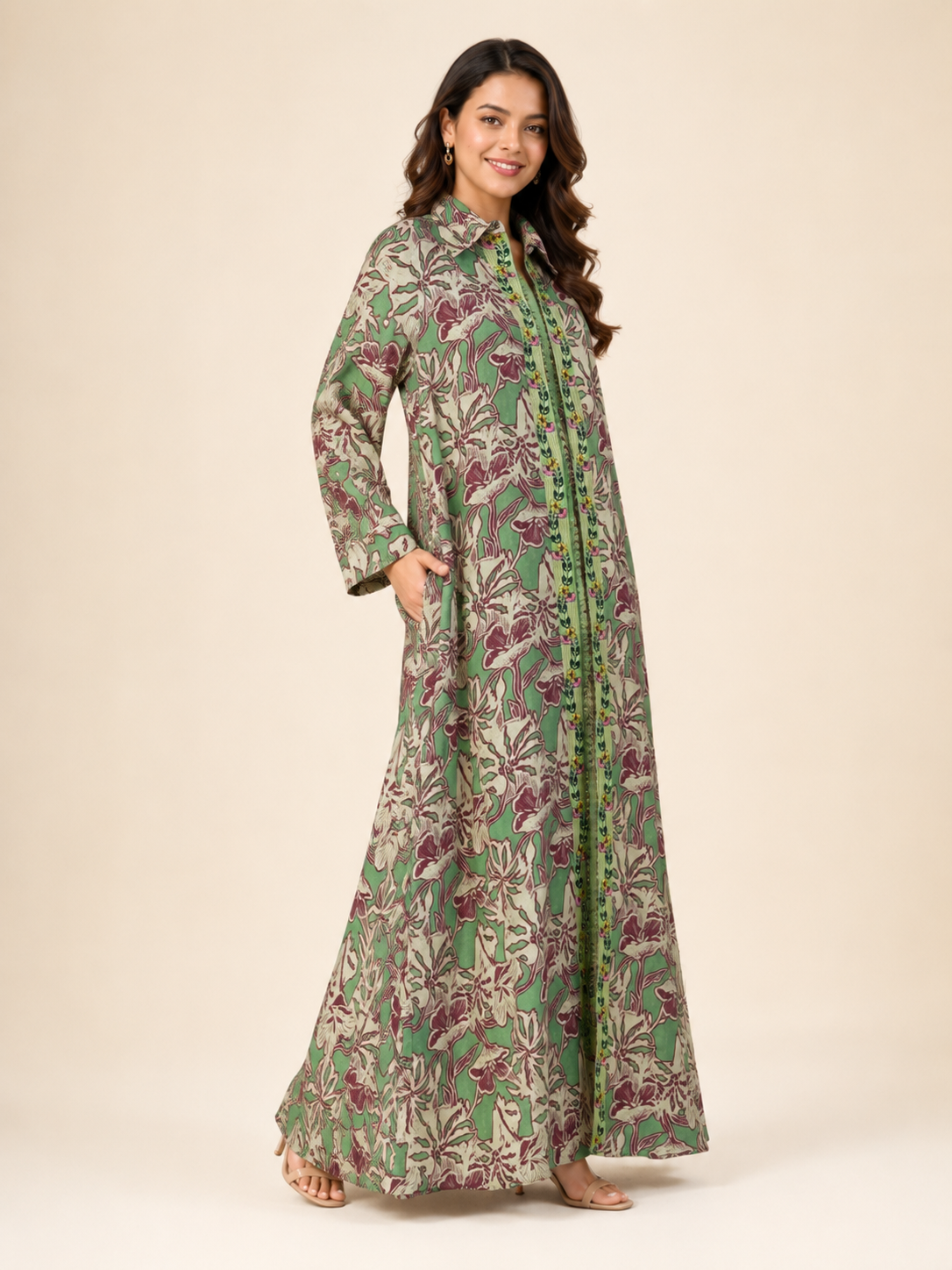 Kaftan Set - Fern