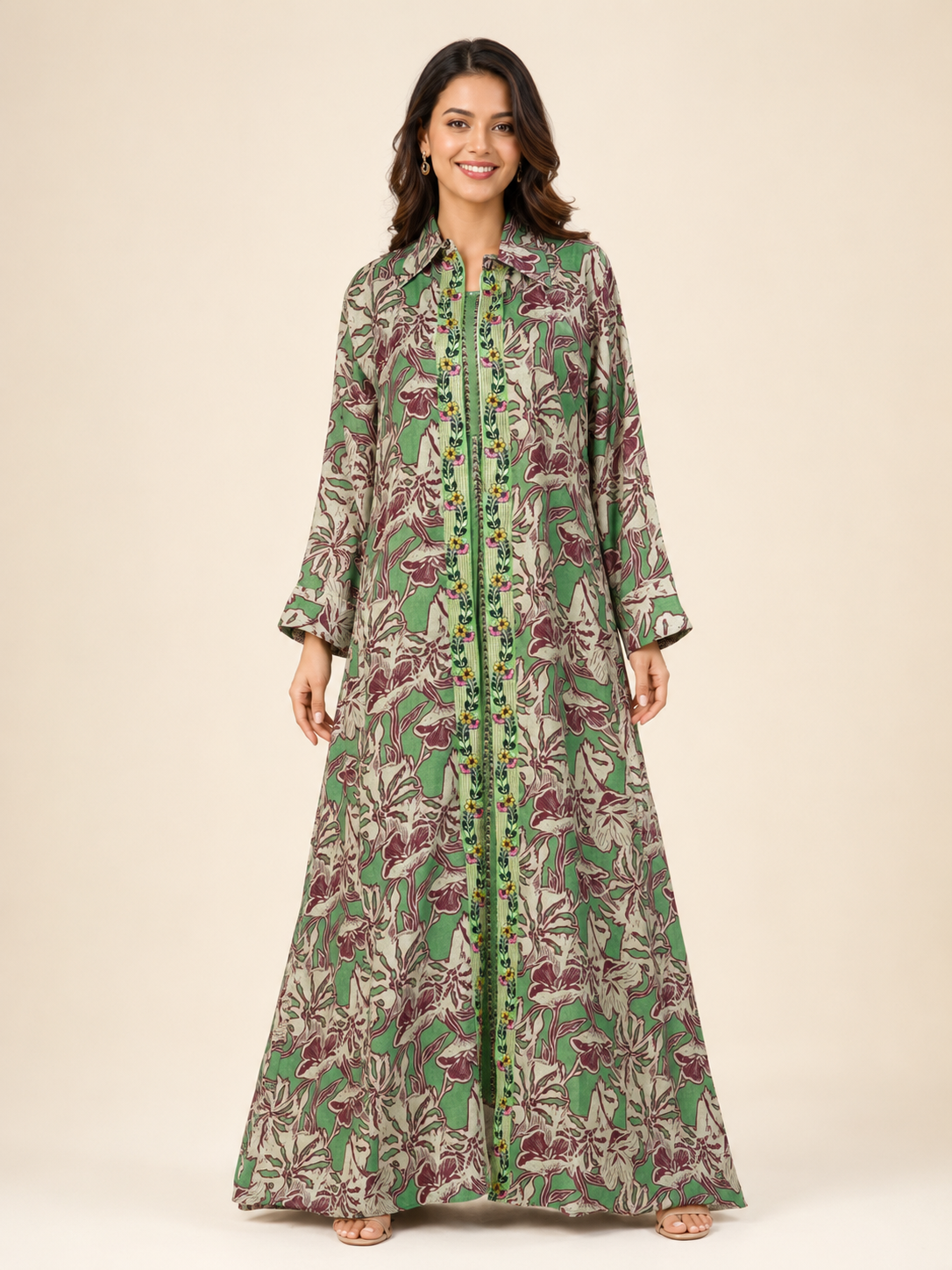 Kaftan Set - Fern