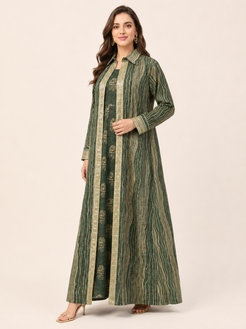 Kaftan Set - Olive