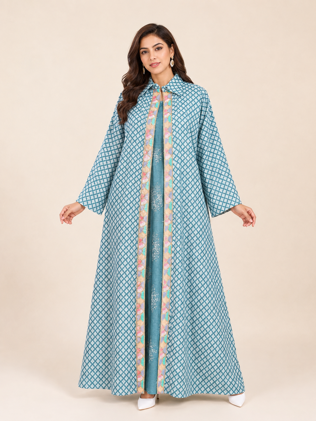 Kaftan Set - Powder