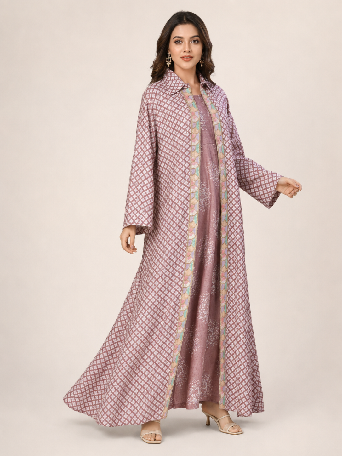Kaftan Set - Rose