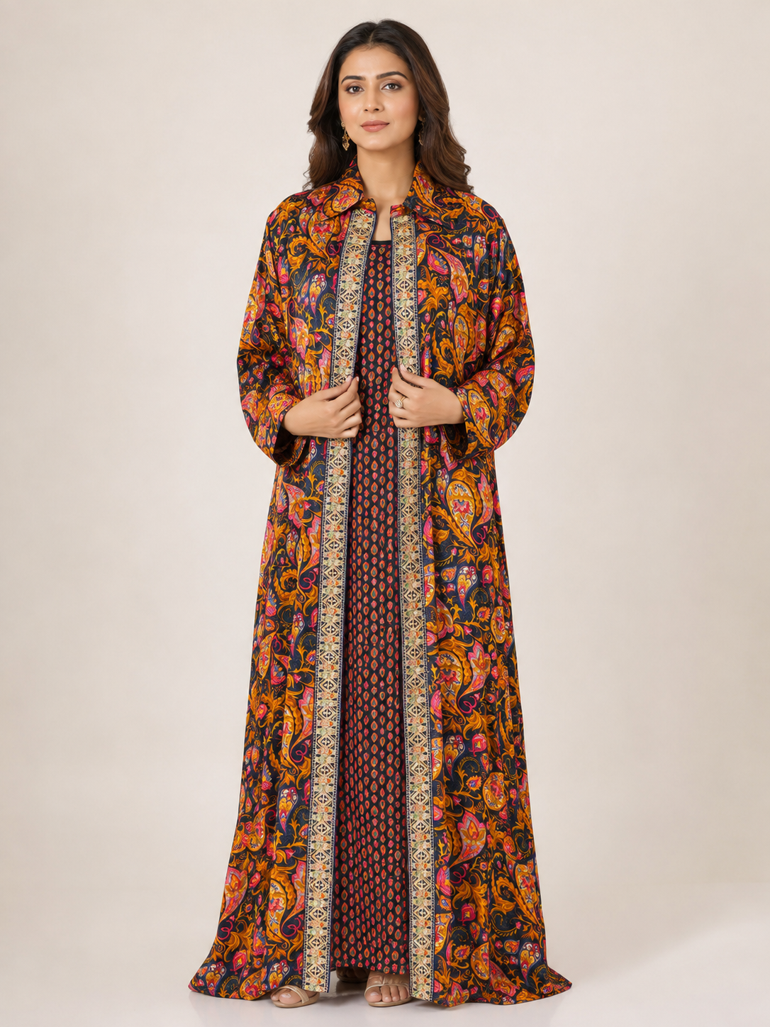 Kaftan Set - Terracotta