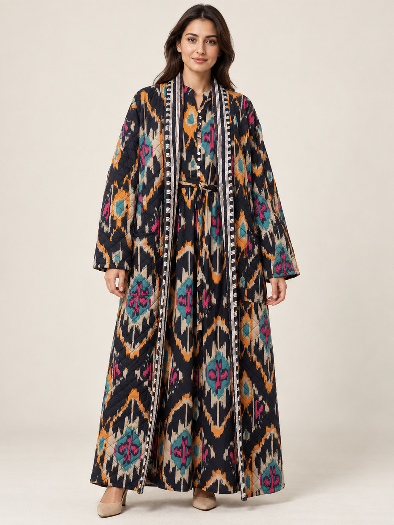 Layered Kaftan - Ikat